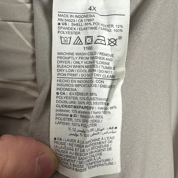 Old Navy Active Quick Dry Shorts Womens Size 4X Stretch Tech Grey Smoke 2022 - Picture 5 of 12